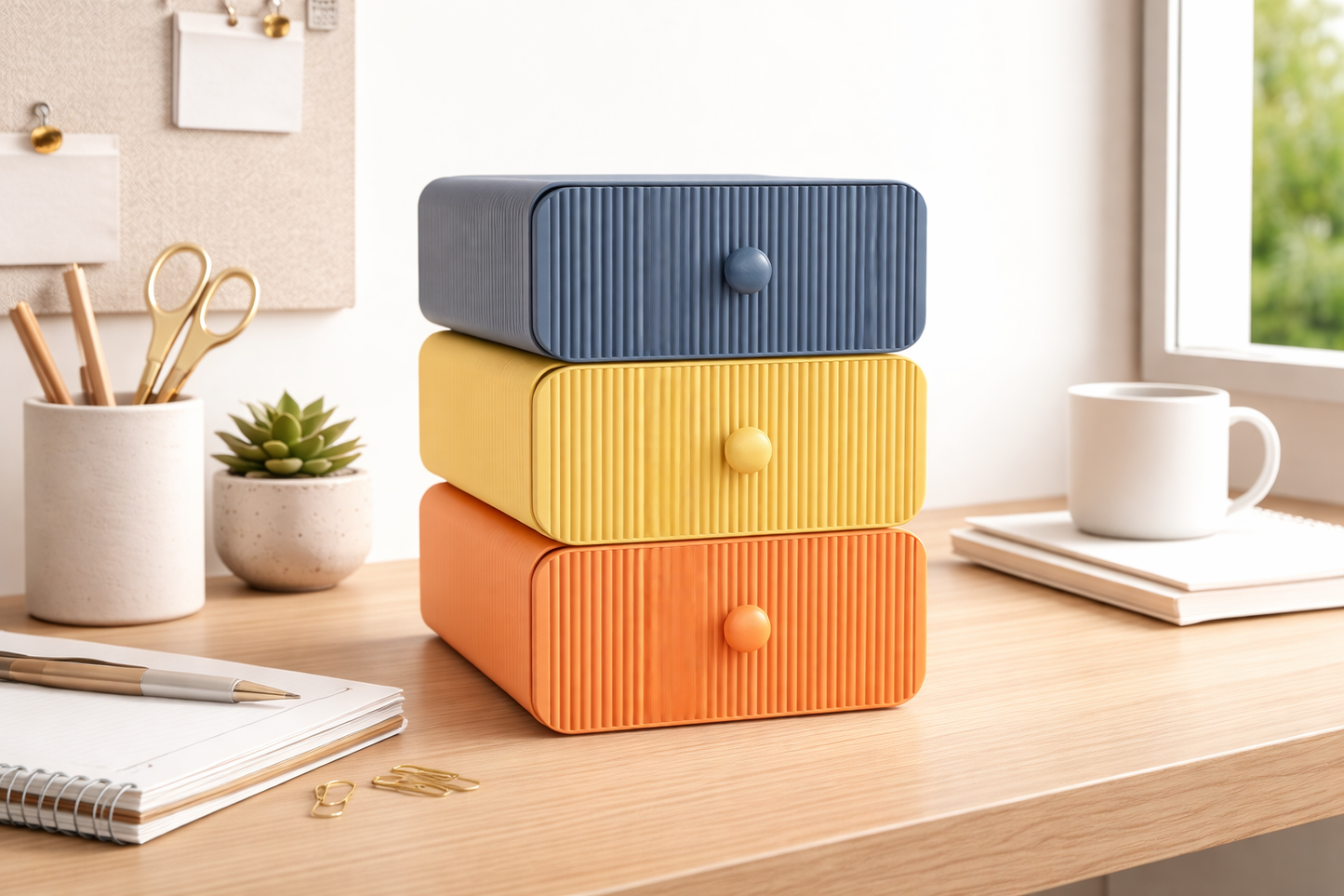 Modern Stackable Mini Drawer Organizer